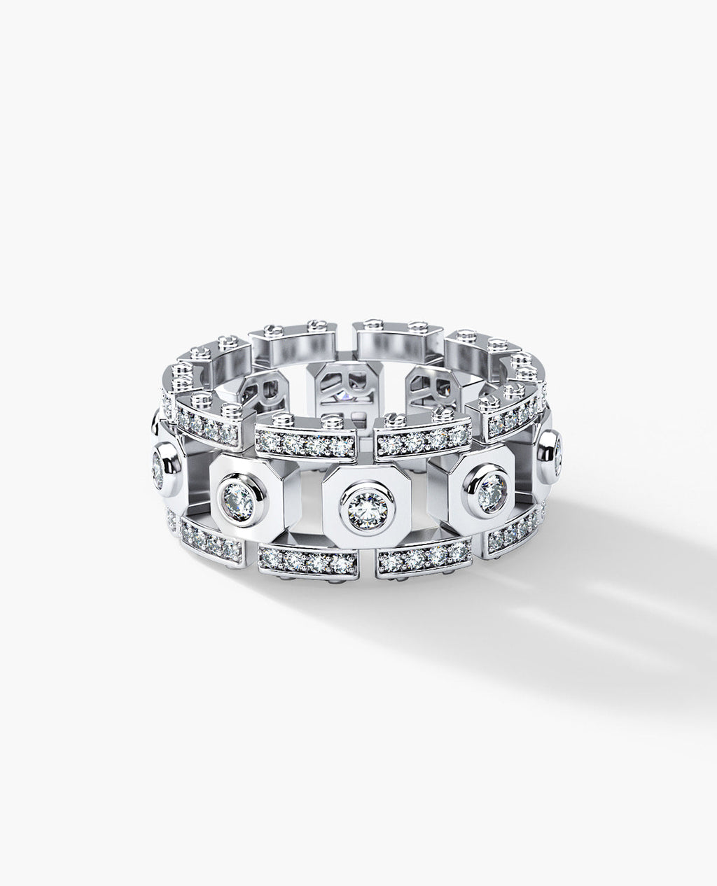 TALLAPOOSA Gold Ring with 1.30ct Diamonds