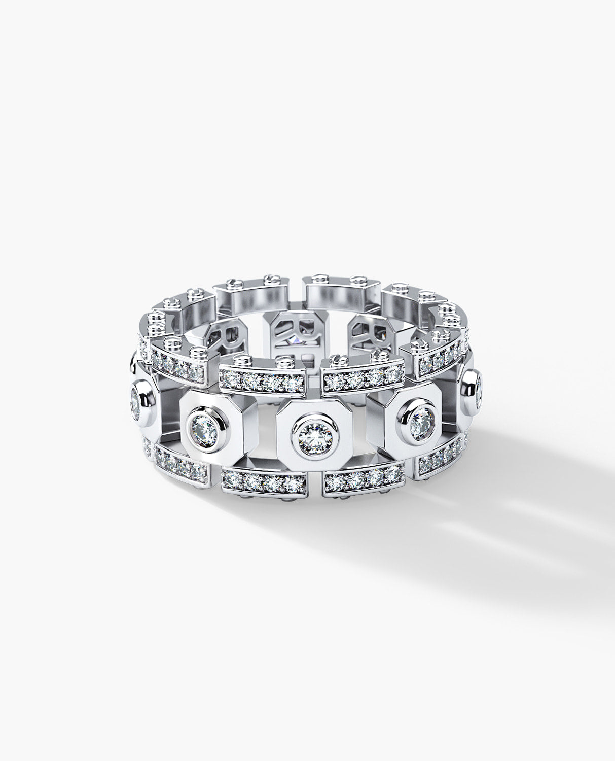 TALLAPOOSA Gold Ring with 1.30ct Diamonds