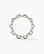 TALLAPOOSA Two-Tone Gold Ring with 1.30ct Diamonds