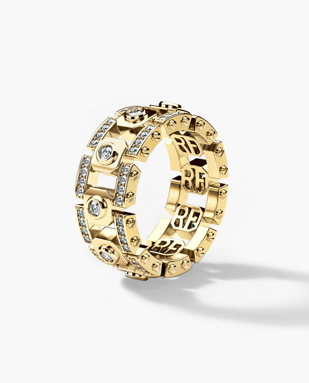 TALLAPOOSA Gold Ring with 1.30ct Diamonds