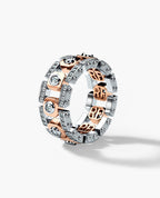TALLAPOOSA Two-Tone Gold Ring with 1.30ct Diamonds