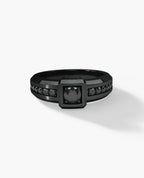 VULTURE Comfort Fit Men's EverBlak Black Gold Solitaire Engagement Ring with 0.90ct Black Diamonds