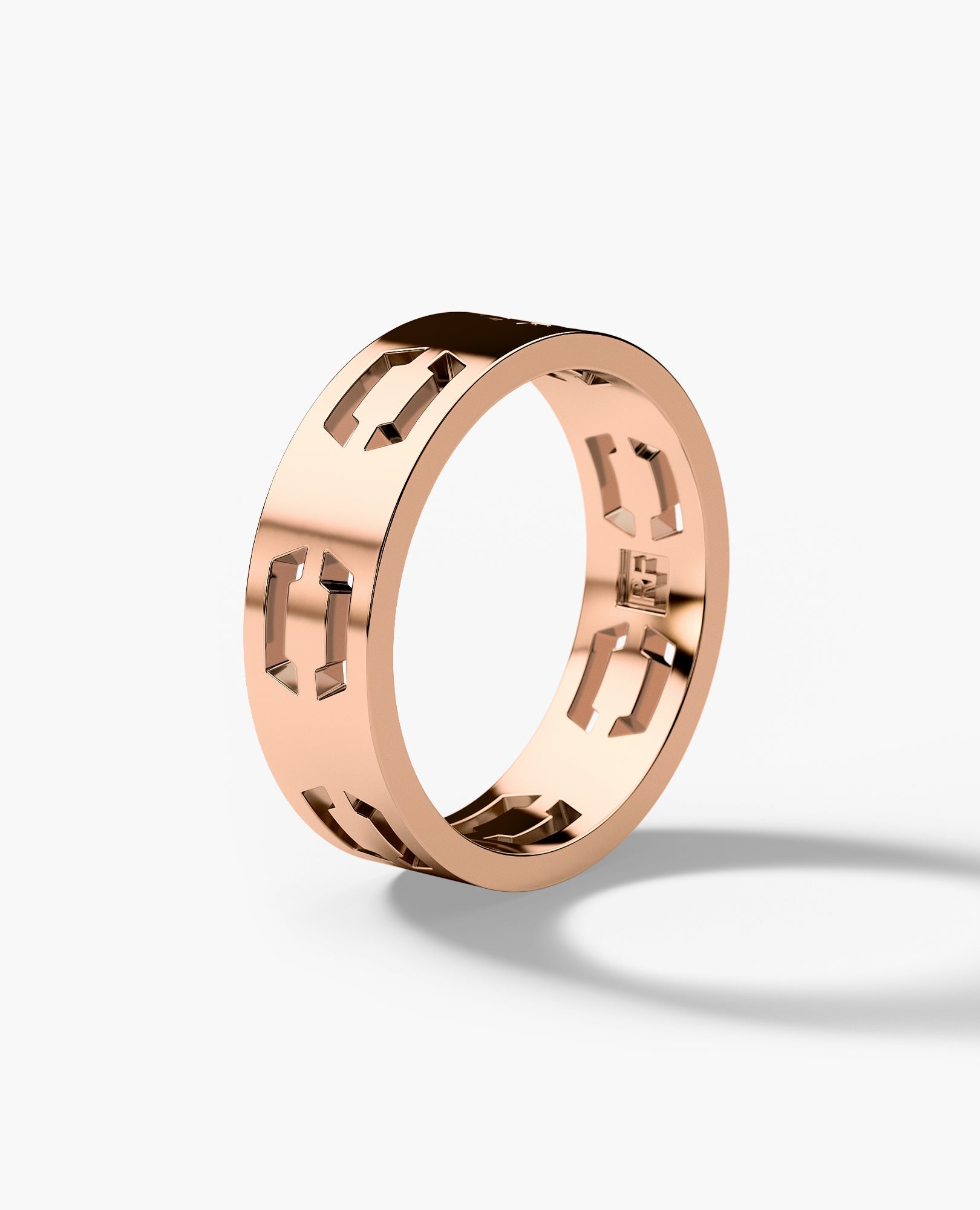 SHADOW NORTHSTAR Gold Ring - Wide Version