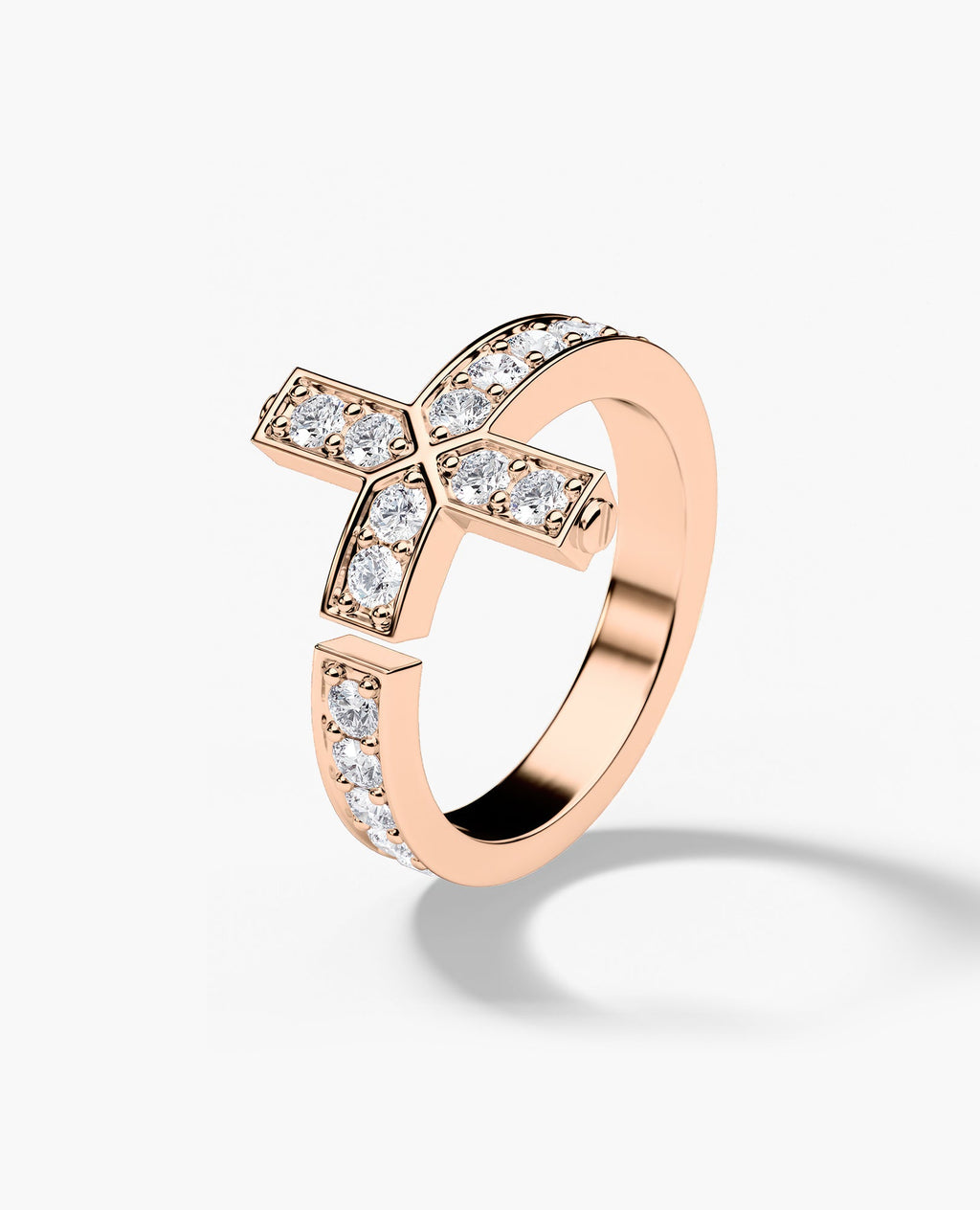 CROSS Gold Ring with 1.45ct Diamonds