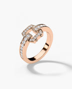 NORTHSTAR MINI Gold Ring with 0.50ct Diamonds