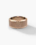 CORTEZ Gold Ring with 2.40ct KolaKola™ Brown Diamonds