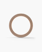 JERRITT Comfort Fit Gold Ring with 3.30ct KolaKola™ Brown Diamonds