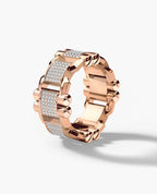 MOSS Gold Ring with 0.70ct Diamonds
