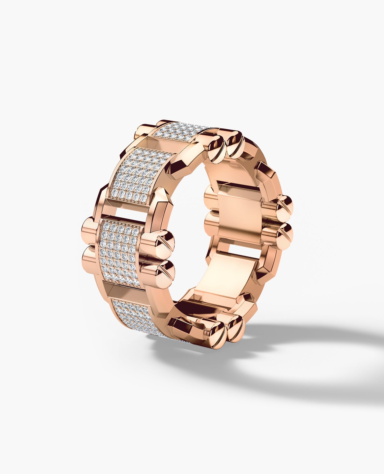 MOSS Gold Ring with 0.70ct Diamonds