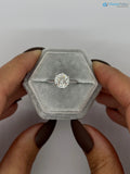 Round 2.5 Carat IGI Certified Lab Grown Ideal Cut Diamond Wedding ring - DisneyValley