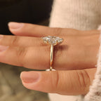 Dutch Marquise Engagement Ring with Hidden Filigree Detailing
