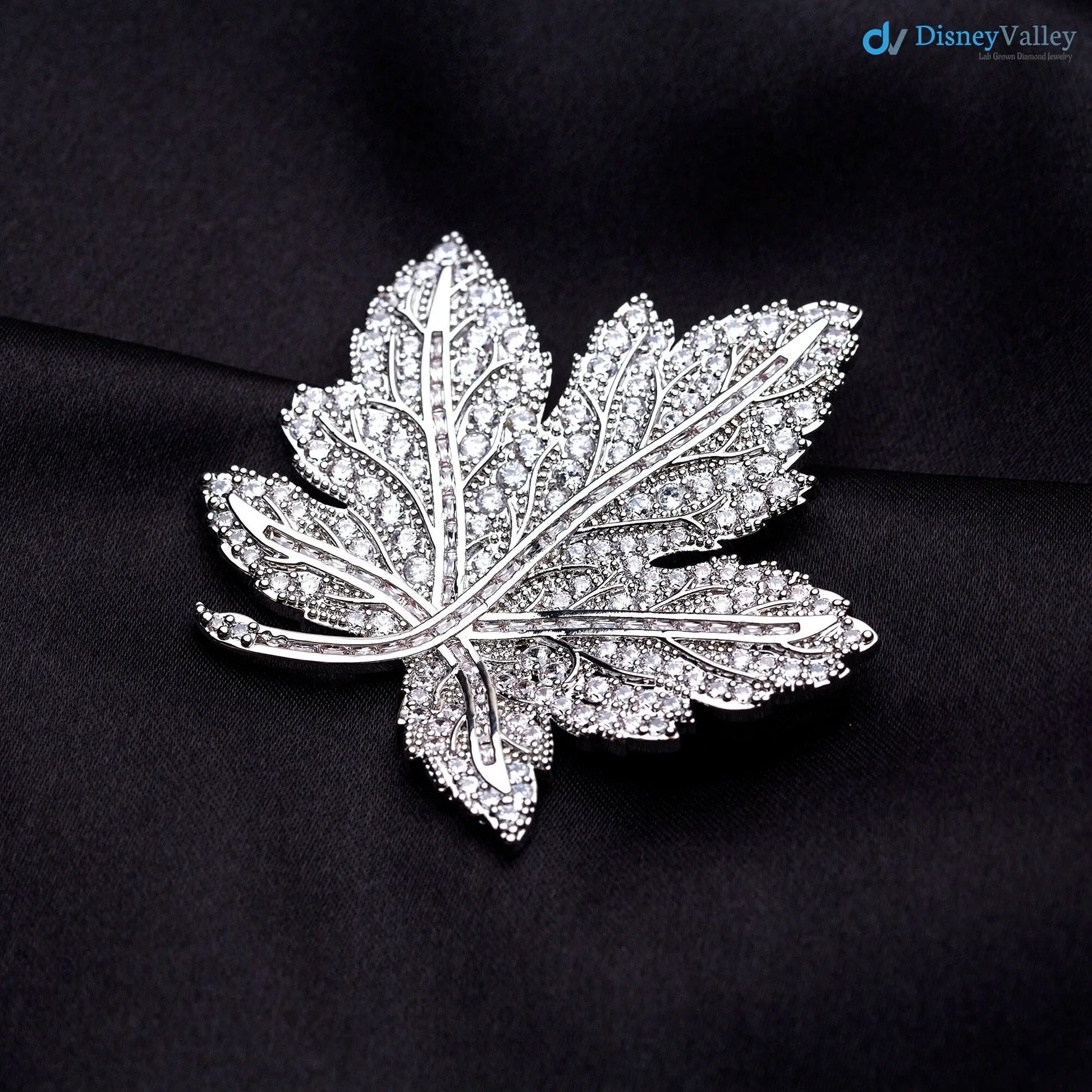 Royal Canadian Maple Leaf Brooch, garden leaf brooch pin DisneyValley