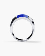 MONTANA Gold Signet Ring with Lapis