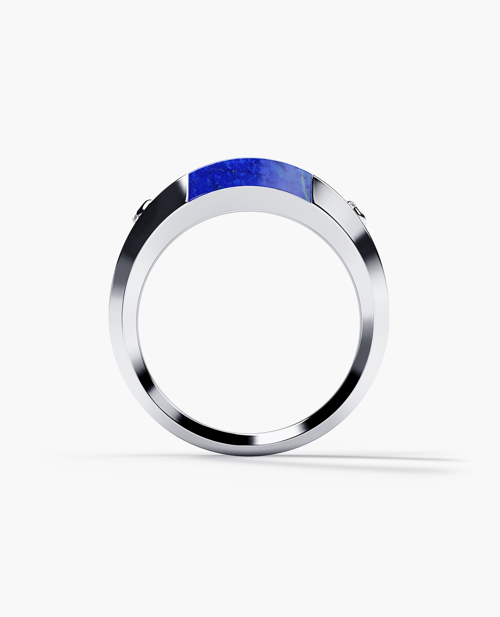 MONTANA Gold Signet Ring with Lapis