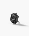BRIGGS EverBlak Gold Single Stud Earring with 0.08ct Black Diamonds