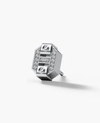 BRIGGS Gold Single Stud Earring with 0.08ct Diamonds