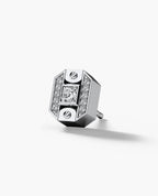 BRIGGS Gold Single Stud Earring with 0.18ct Diamonds
