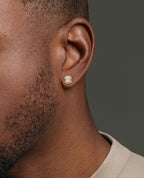 LA PAZ Gold Single Stud Earring with 0.17ct Diamonds