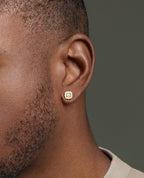 LA PAZ Gold Single Stud Earring with 0.25ct Diamonds