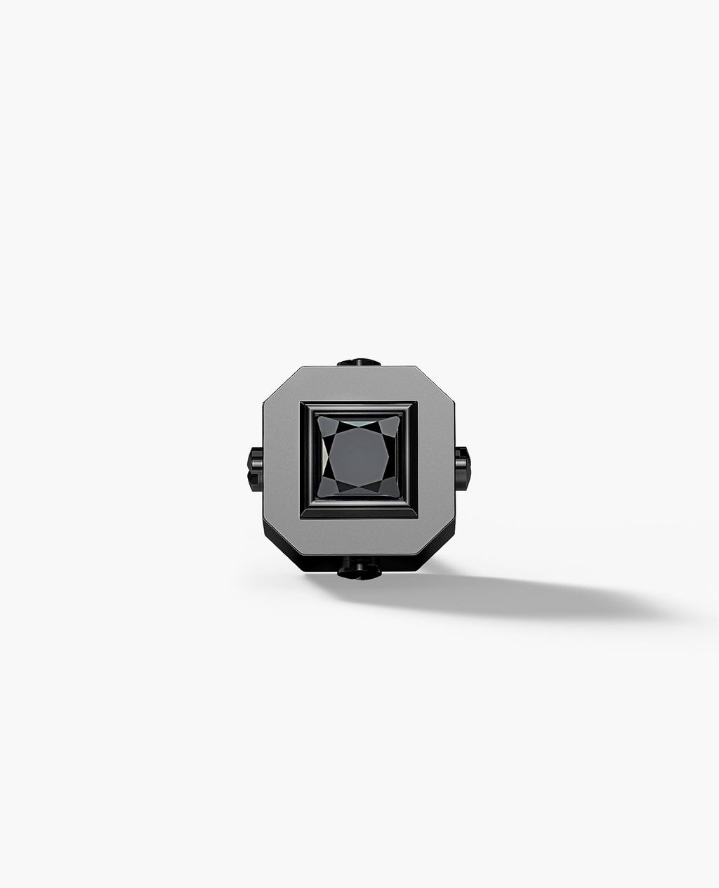 LA PAZ EverBlak Gold Single Stud Earring with 0.25ct Black Diamonds