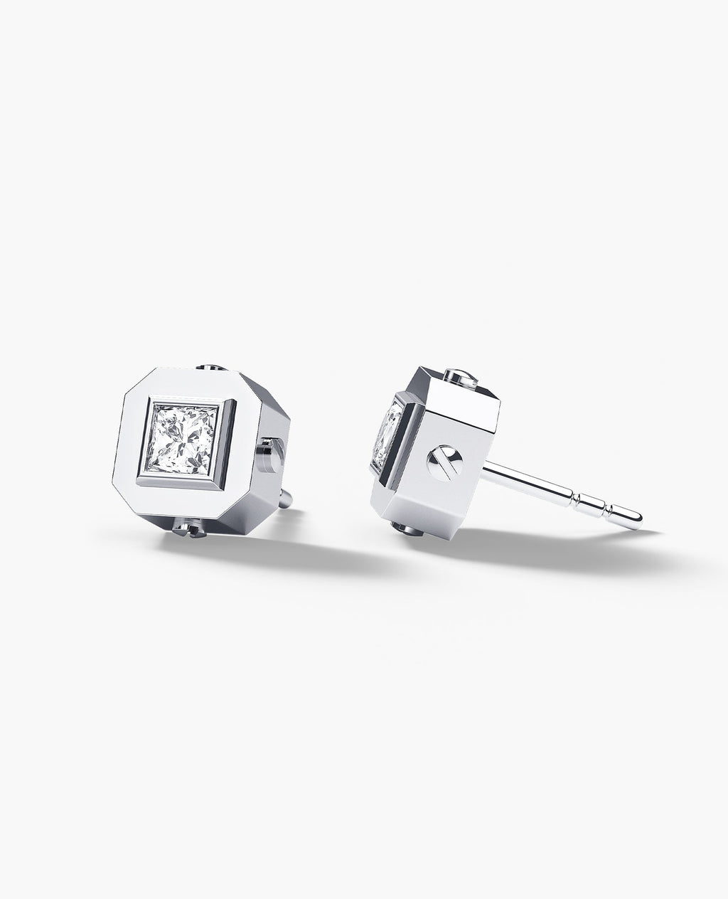 LA PAZ Gold Single Stud Earring with 0.25ct Diamonds