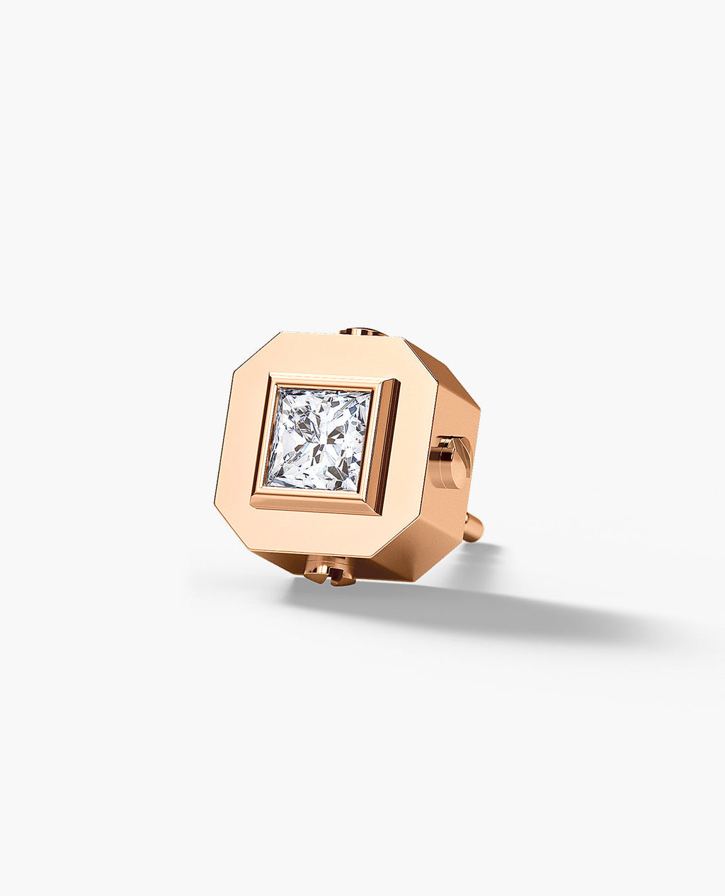 LA PAZ Gold Single Stud Earring with 0.25ct Diamonds