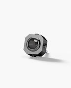 LA PAZ EverBlak Gold Single Stud Earring with 0.30ct Black Diamonds