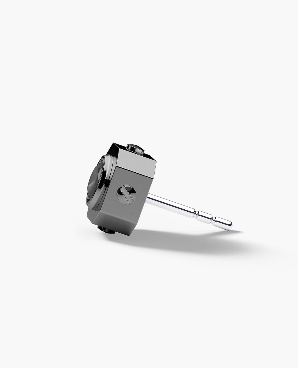 LA PAZ EverBlak Gold Single Stud Earring with 0.30ct Black Diamonds