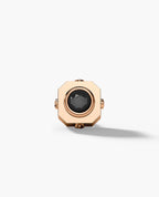 LA PAZ Gold Single Stud Earring with 0.30ct Black Diamonds