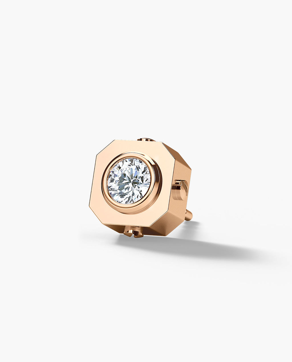 LA PAZ Gold Single Stud Earring with 0.30ct Diamonds