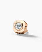 LA PAZ Gold Single Stud Earring with 0.30ct Diamonds
