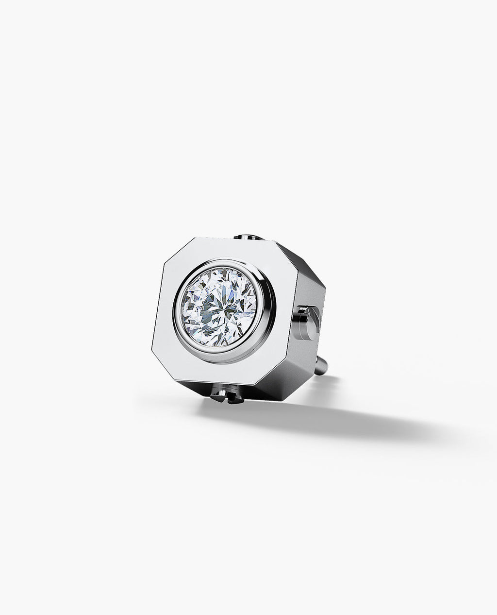 LA PAZ Gold Single Stud Earring with 0.30ct Diamonds