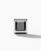 LA PAZ Gold Single Stud Earring with 1.06ct Black Diamonds