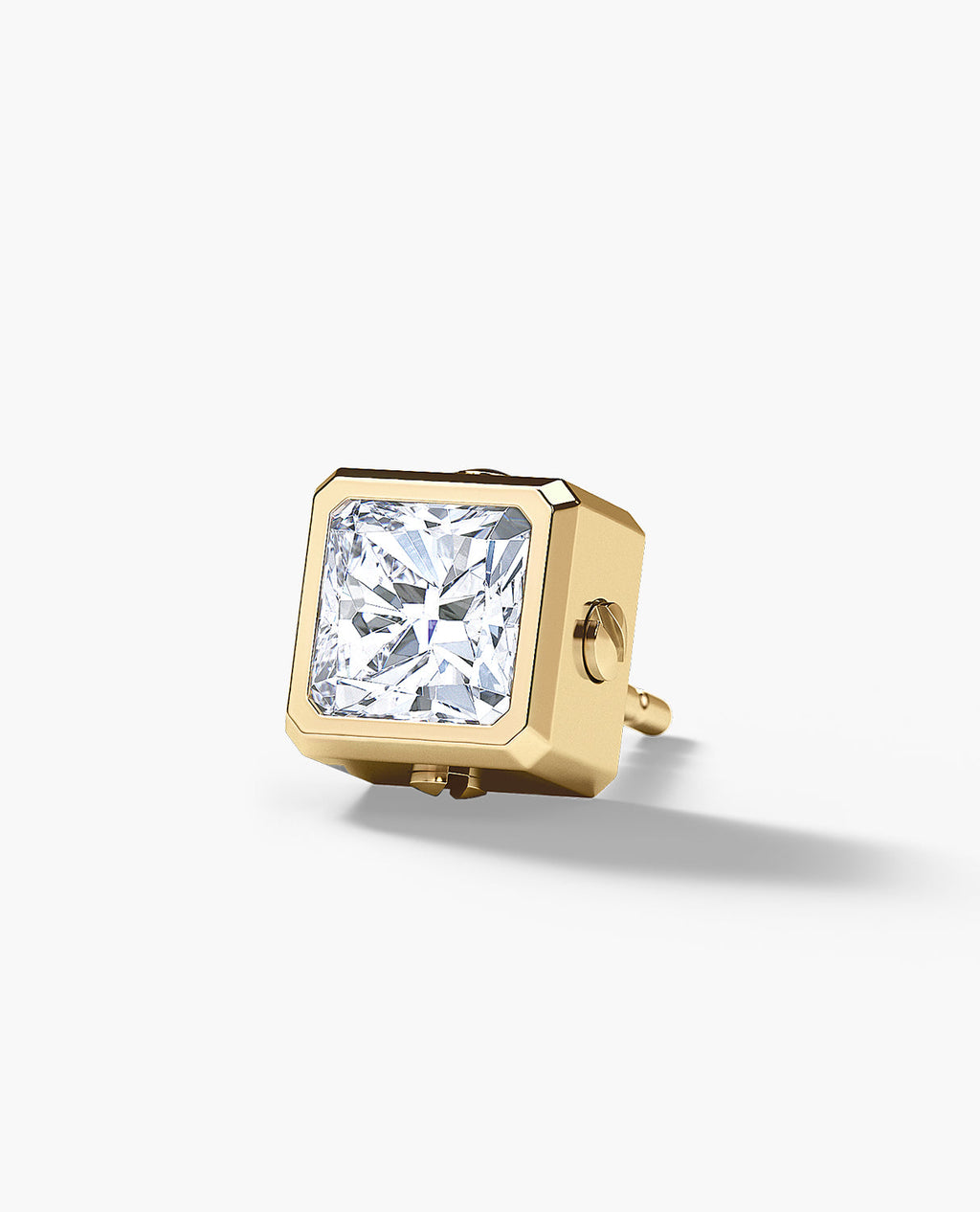 LA PAZ Gold Single Stud Earring with 0.90ct Diamonds