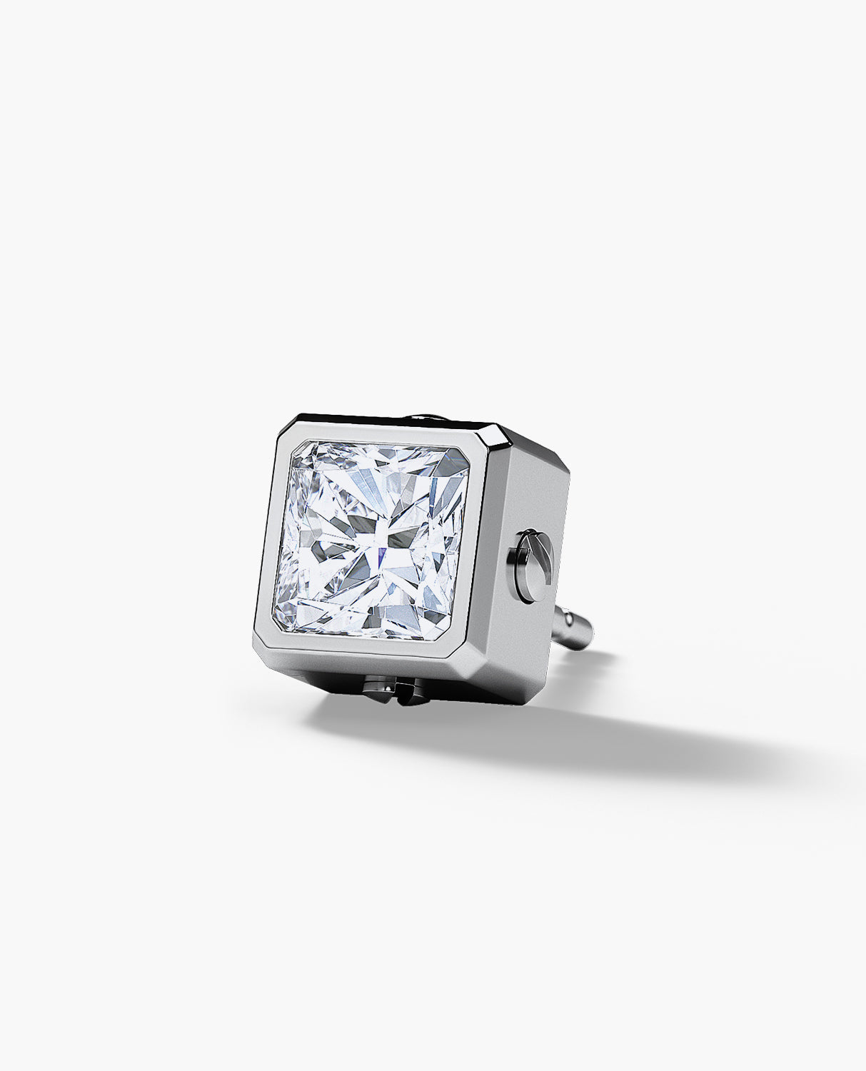 LA PAZ Gold Single Stud Earring with 0.90ct Diamonds