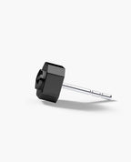 LA PAZ EverBlak Gold Single Stud Earring