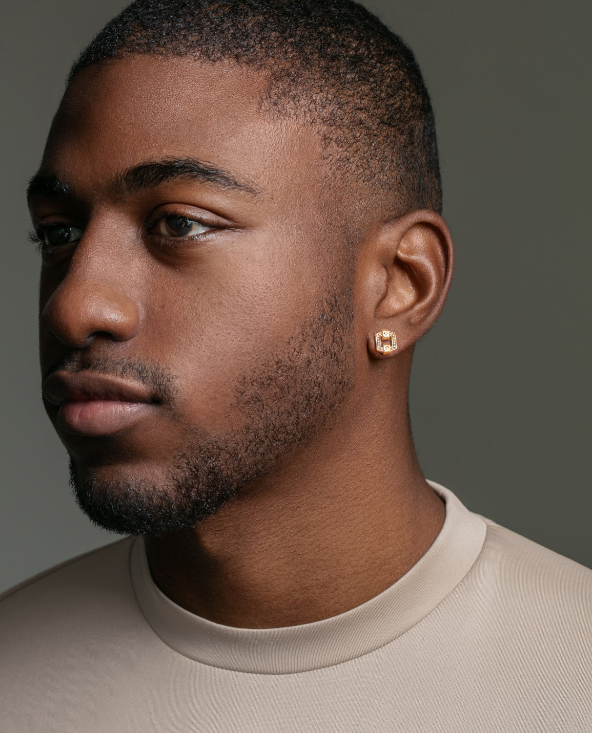 NORTHSTAR Gold Single Stud Earring with 0.09ct Diamonds