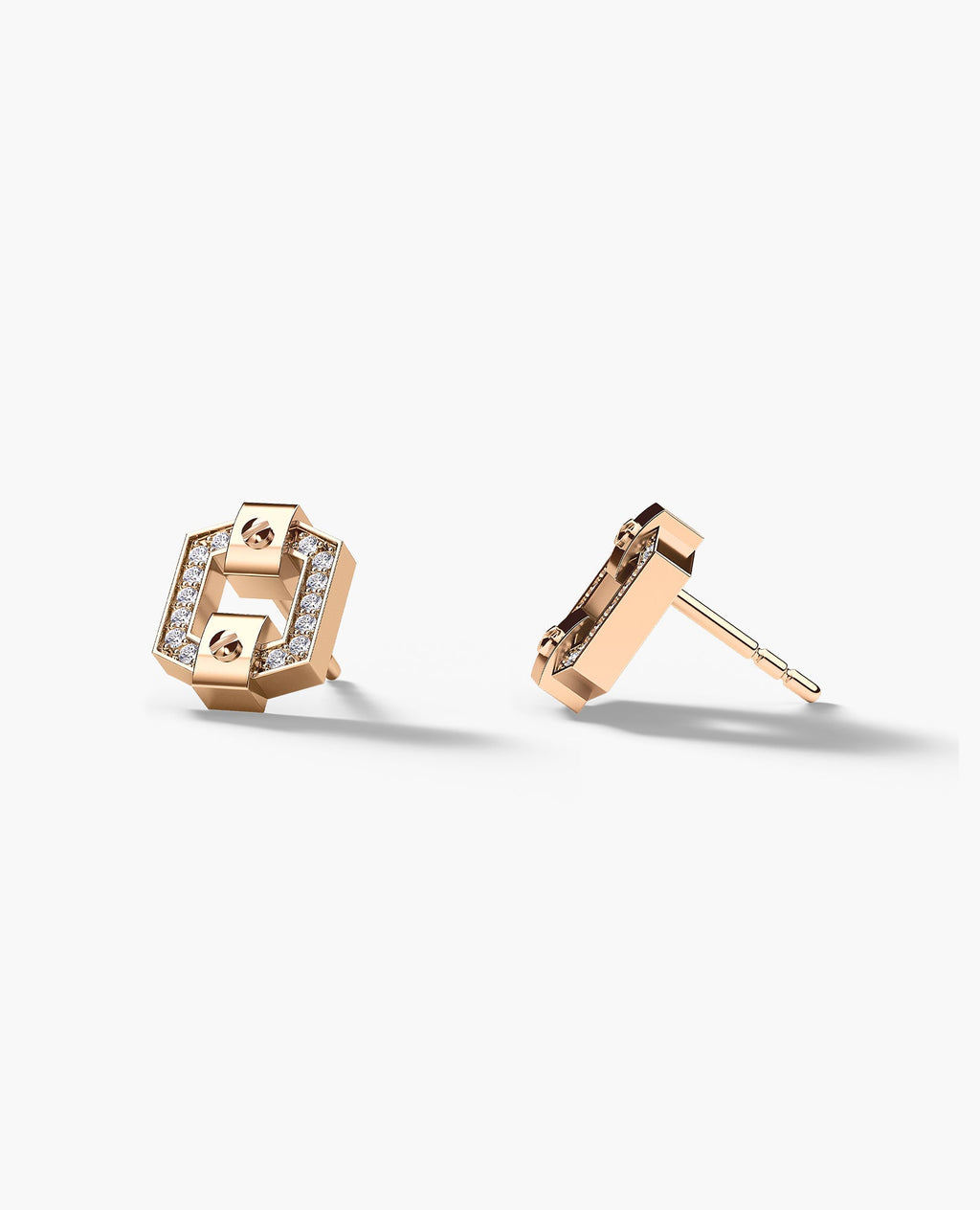 NORTHSTAR Gold Single Stud Earring with 0.09ct Diamonds
