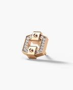NORTHSTAR Gold Single Stud Earring with 0.09ct Diamonds