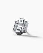 NORTHSTAR Gold Single Stud Earring with 0.09ct Diamonds