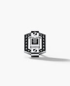 NORTHSTAR Gold Single Stud Earring with 0.19ct Black Diamonds