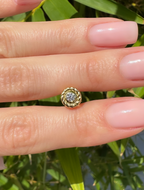 ROPES Gold Single Stud Earring with 0.43ct Diamonds