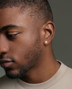 ROPES Gold Single Stud Earring with 0.43ct Diamonds