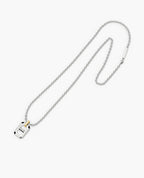 HERCULES Two-Tone Silver and 18k Yellow Gold Pendant