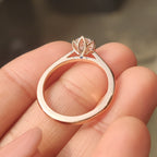 Round Diamond Solitaire Engagement Ring With 6 Prong