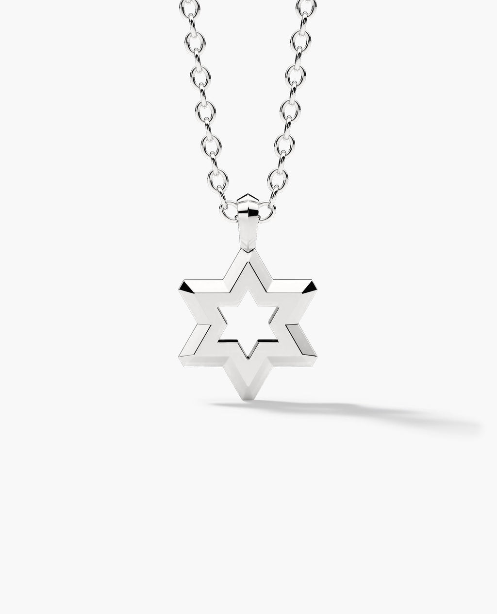STAR OF DAVID Silver Pendant