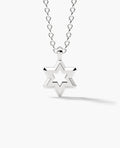STAR OF DAVID Silver Pendant
