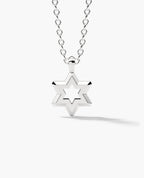 STAR OF DAVID Silver Pendant