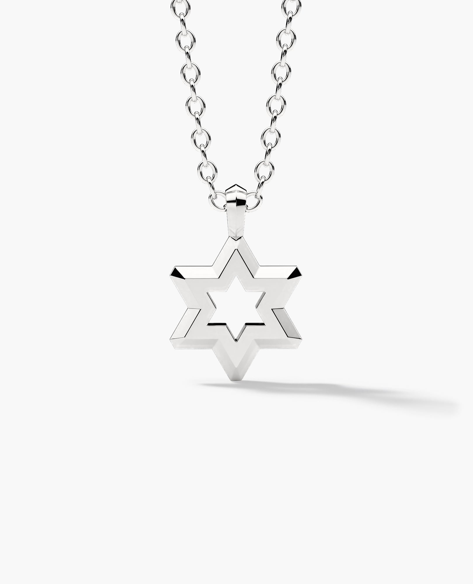 STAR OF DAVID Silver Pendant