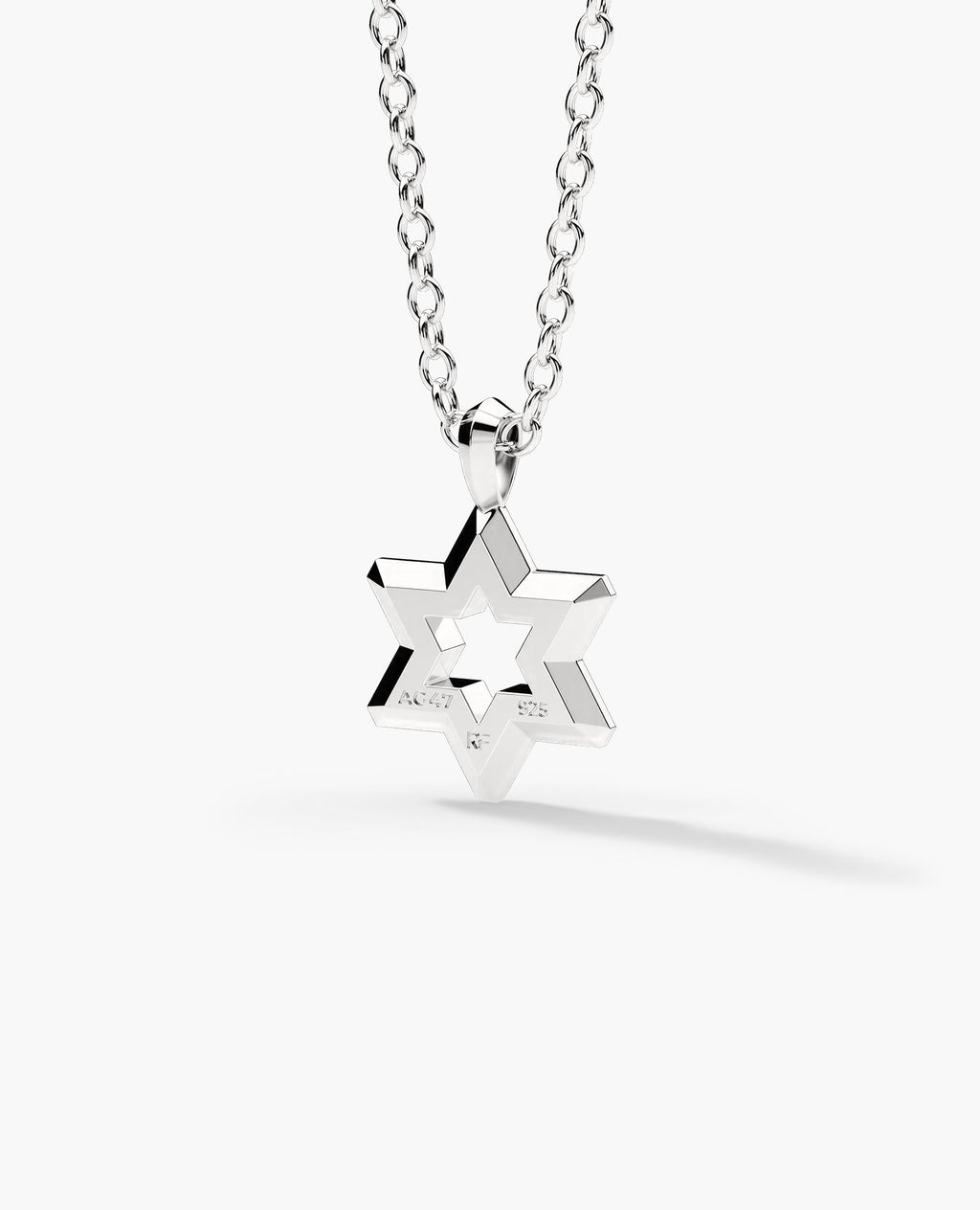 STAR OF DAVID Silver Pendant